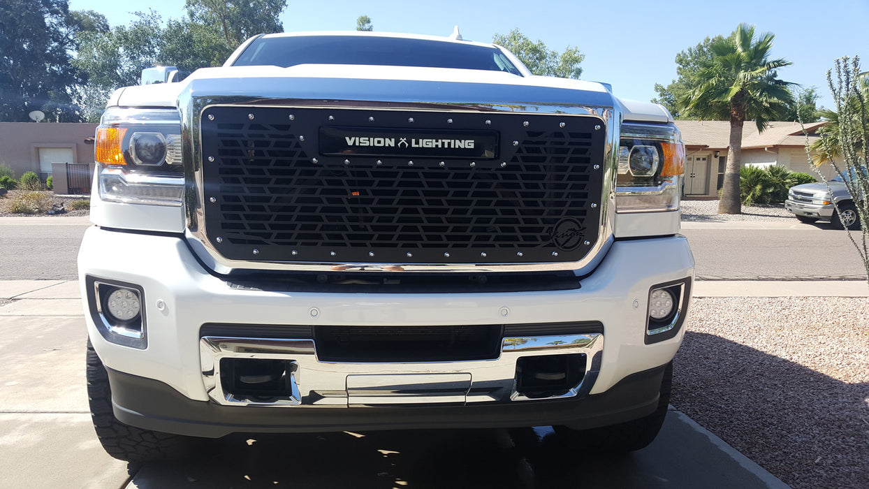 Vision X Lighting 9165011 Yellow Pc Cover For 36 LED Low Pro LED Light Bars - Truck Part Superstore