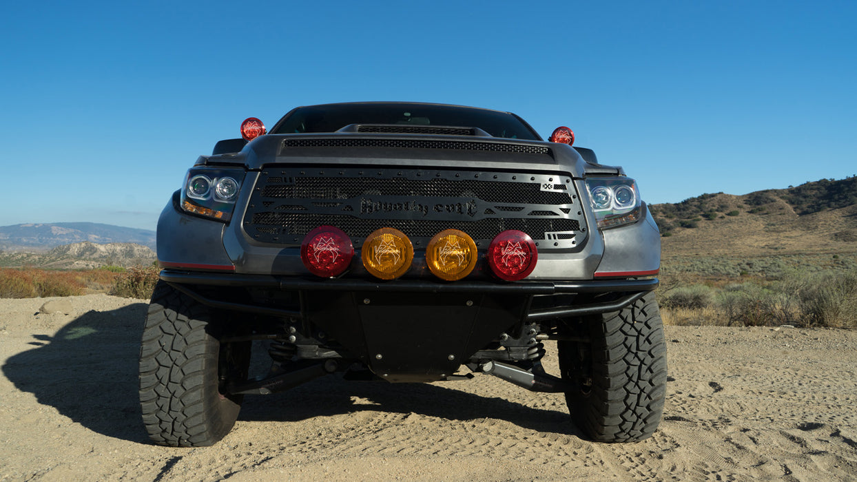 Vision X Lighting 9896687 8.7" Cannon Pcv Cover Red Combo Beam - Truck Part Superstore