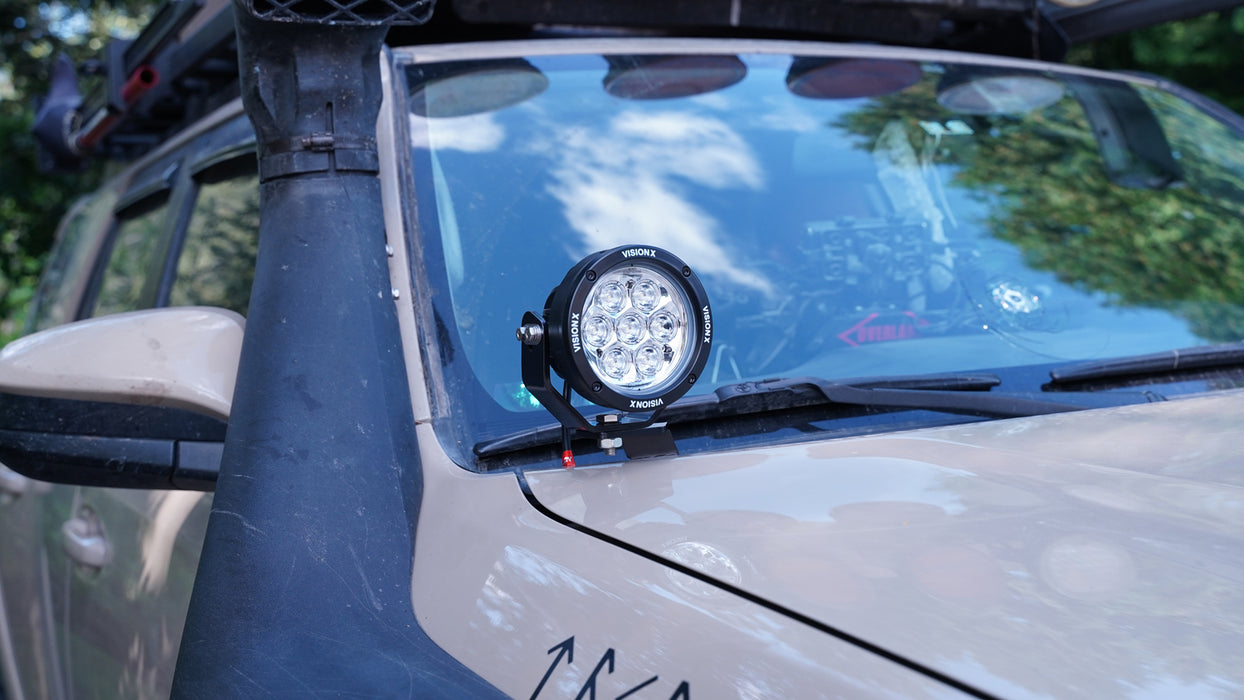 Vision X Lighting 5345100 2010-CURRENT 5TH GEN TOYOTA 4-RUNNER A-PILLAR MOUNT - Truck Part Superstore