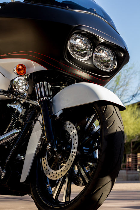 Vision X Lighting 9895666 Single 5.75" Oval Vx LED Headlight W/ Low-High-Halo - Truck Part Superstore