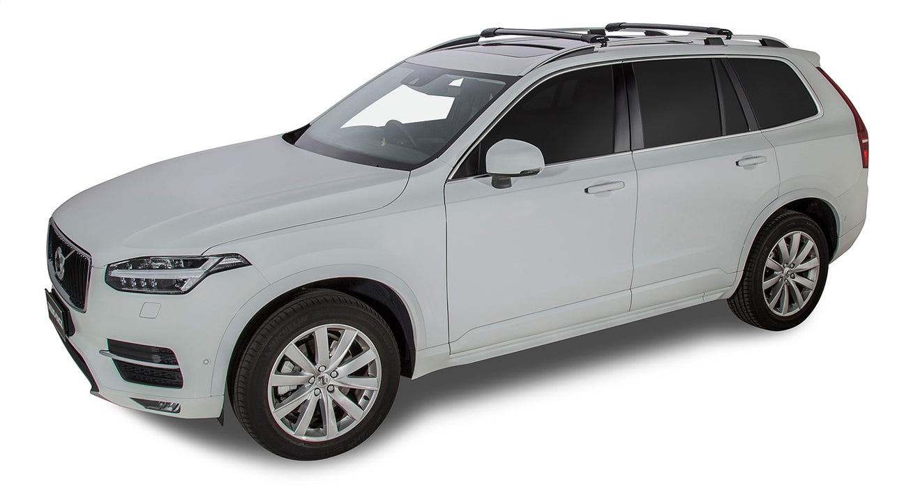 Rhino-Rack USA JA7970 Vortex StealthBar Roof Rack; 2 Bar; 845mm; Black; For Use w/Roof Rails; - Truck Part Superstore