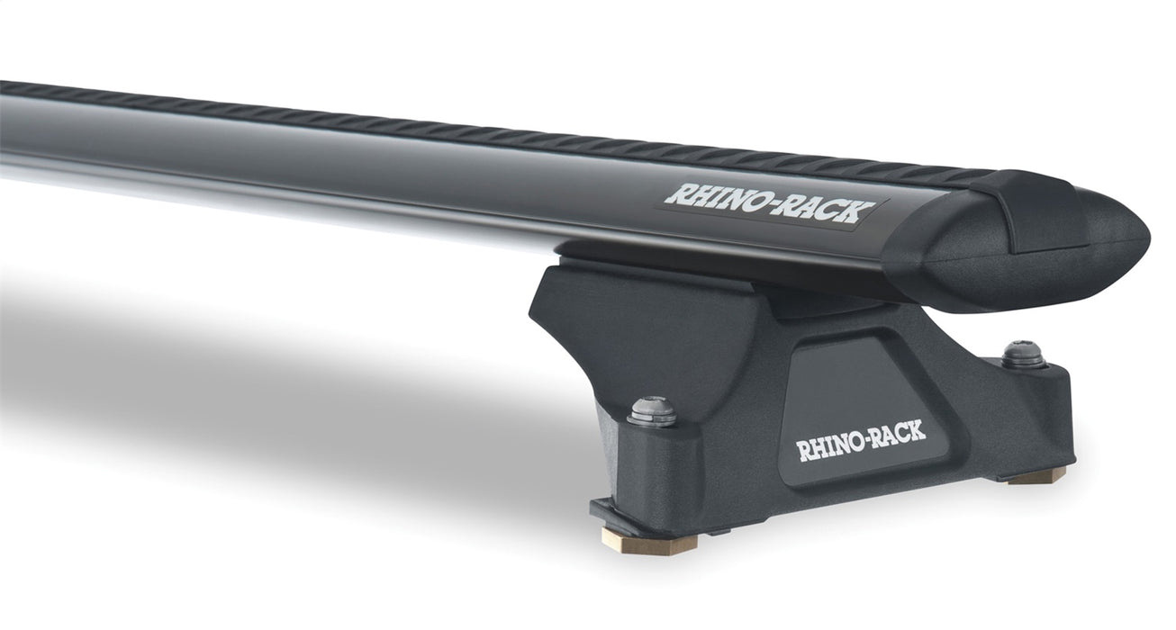 Rhino-Rack USA JA6207 Vortex RLTP Roof Rack; Incl. Fitting Kit; 1 Black 50 Bar; 2 Legs; Length 1260mm; - Truck Part Superstore