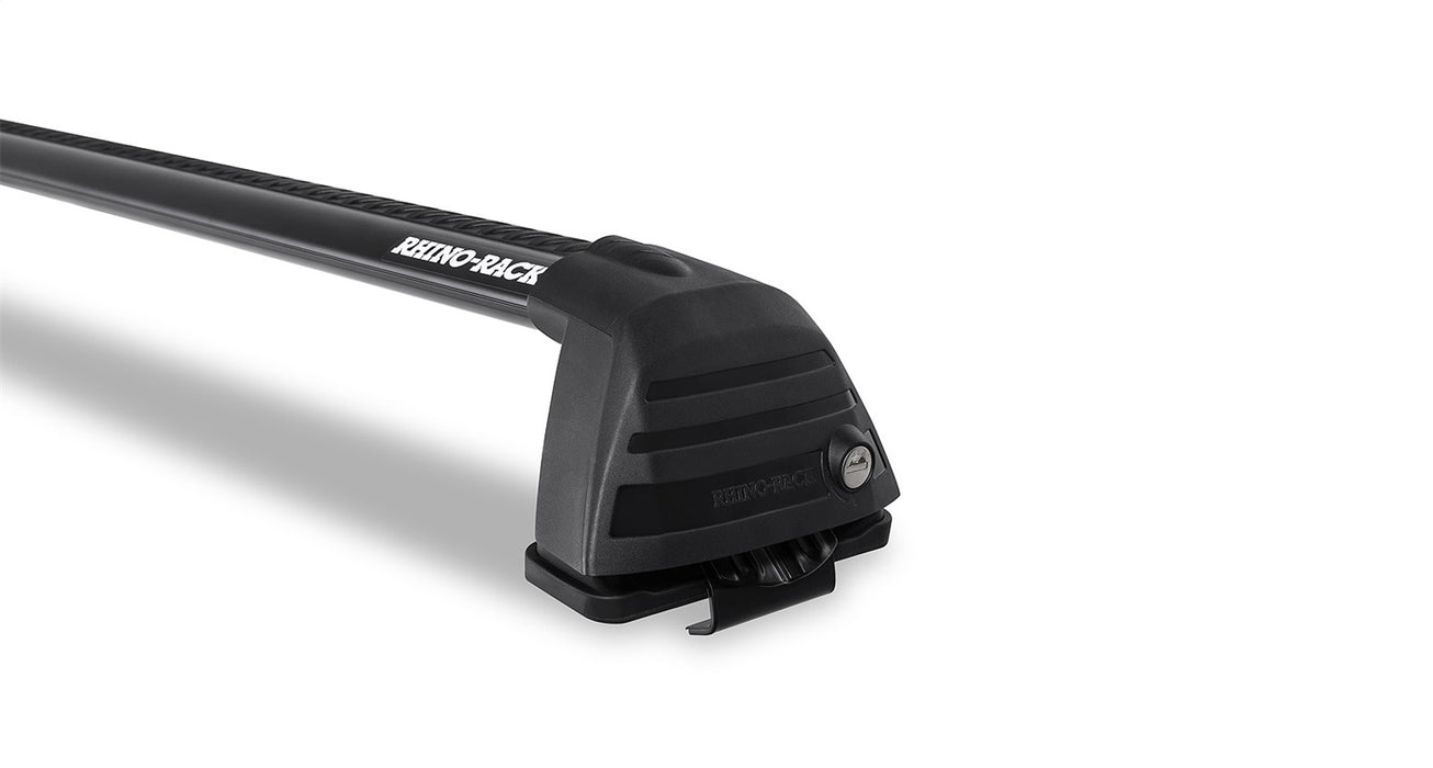 Rhino-Rack USA RV0134B Vortex ROC25 Flush Roof Rack; 2 Bar; Front 973mm; Rear 971mm; Black; - Truck Part Superstore