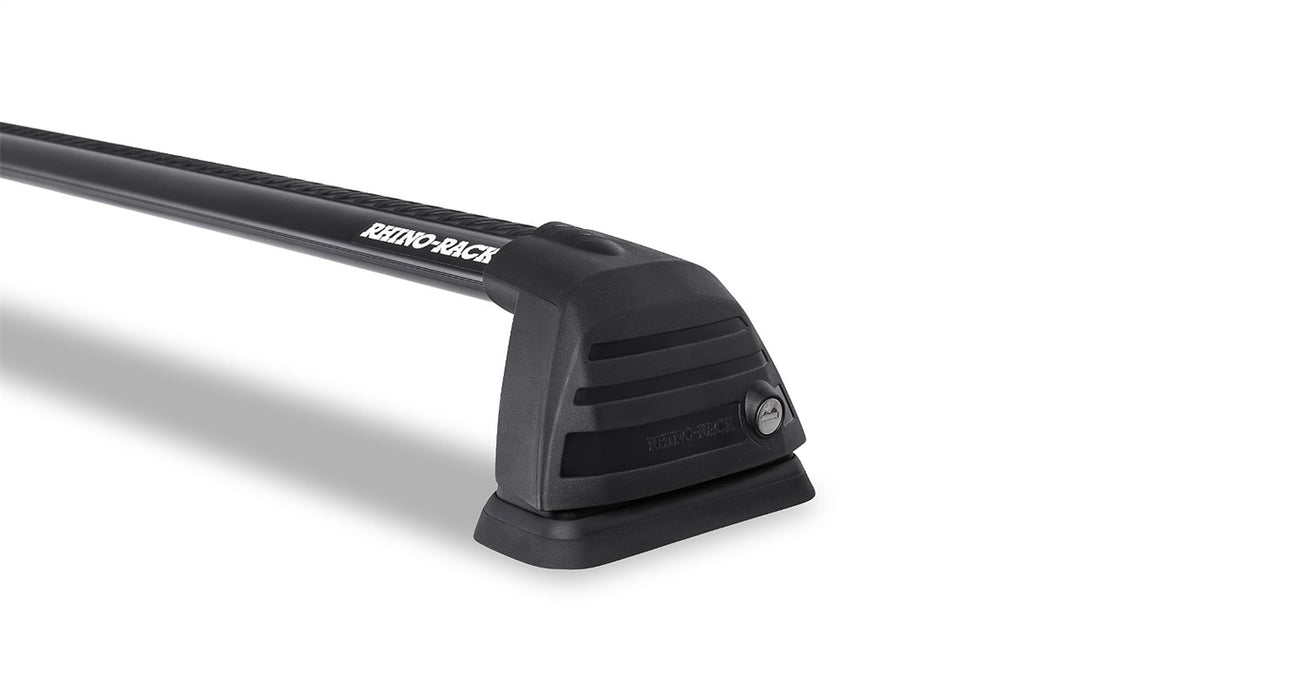 Rhino-Rack USA RV0299B Vortex ROC25 Flush Bar FMP Roof Rack; 2 Bar; Front 939mm; Rear 899mm; Black; - Truck Part Superstore