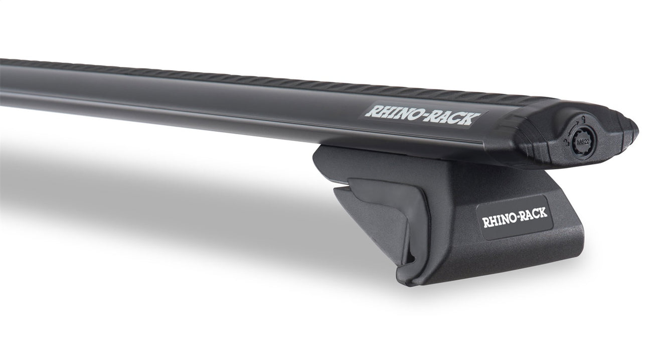 Rhino-Rack USA JA8648 Vortex SX Roof Rack System; 2 Black 54 Vortex Bars; 4 Legs; Length 1375mm; - Truck Part Superstore