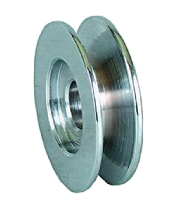Powermaster Performance 177 Alternator Pulley; Serpentine; 6 Groove; OD-45mm; Chrome; - Truck Part Superstore