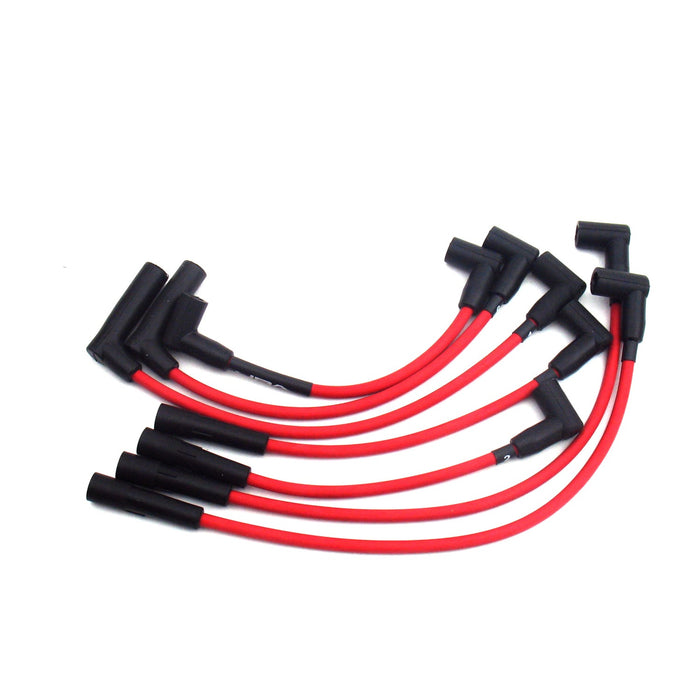 JBA Racing Headers W0526 JBA Performance Exhaust W06179 Ignition Wires 01-04 Mustang 3.8L Blue. - Truck Part Superstore