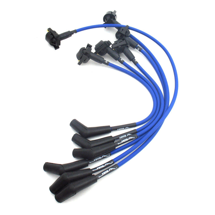 JBA Racing Headers W06349 JBA Performance Exhaust W06379 Ignition Wires 95-97 Ranger 3.0L Blue. - Truck Part Superstore