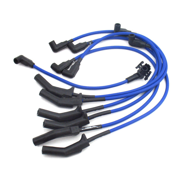 JBA Racing Headers W06469 JBA Performance Exhaust W06479 Ignition Wires 98-00 Ranger 3.0L Blue. - Truck Part Superstore