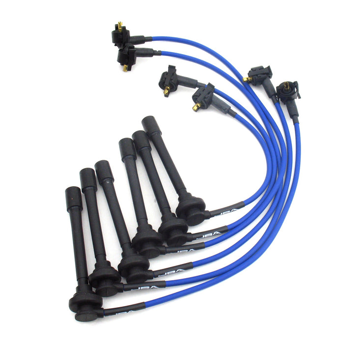 JBA Racing Headers W06479 JBA Performance Exhaust W06499 Ignition Wires 02-03 3.0L Ranger Blue. - Truck Part Superstore