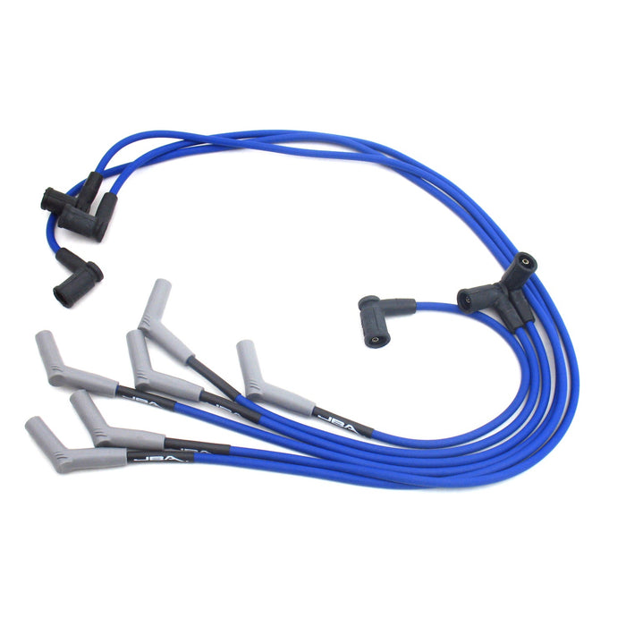 JBA Racing Headers W06719 JBA Performance Exhaust W06729 Ignition Wires Ford 97-00 4.2L Blue. - Truck Part Superstore