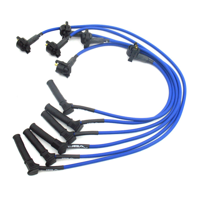 JBA Racing Headers W06769 JBA Performance Exhaust W06779 Ignition Wires 97-01 F-150 4.6L Blue. - Truck Part Superstore