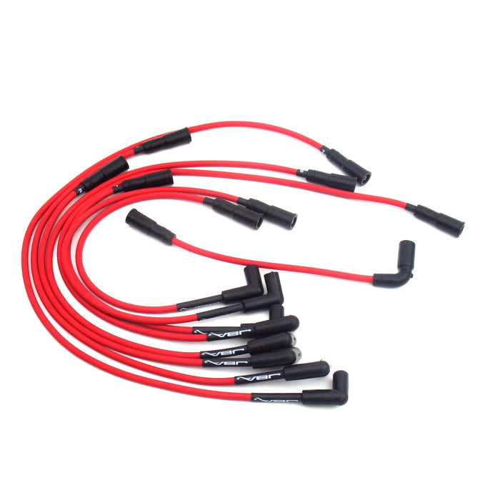 JBA Racing Headers W0803 JBA Performance Exhaust W0807 Ignition Wires 98-09 GM 5.7L LS1 Red. - Truck Part Superstore