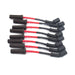 JBA Racing Headers W0812 JBA Performance Exhaust W08129 Ignition Wires 2010-18 GM 6.2L Camaro Blue. - Truck Part Superstore