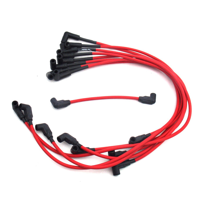 JBA Racing Headers W0830 JBA Performance Exhaust W0832 Ignition Wires 96-99 GM 5.0/5.7L Truck Red. - Truck Part Superstore