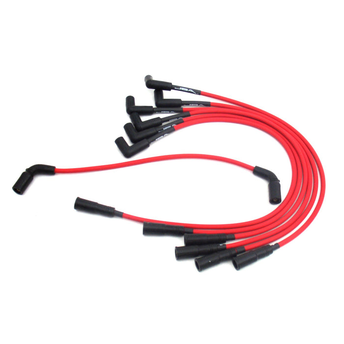 JBA Racing Headers W0842 JBA Performance Exhaust W0846 Ignition Wires 96-03 GM 4.3L Truck Red. - Truck Part Superstore