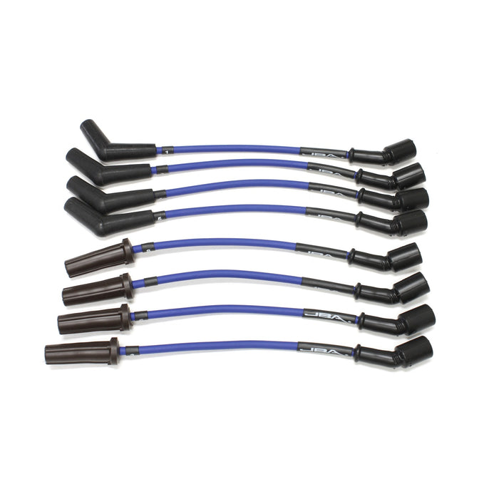 JBA Racing Headers W08619 JBA Performance Exhaust W0939 Ignition Wires 92-02 Dodge Truck 3.9L Red. - Truck Part Superstore