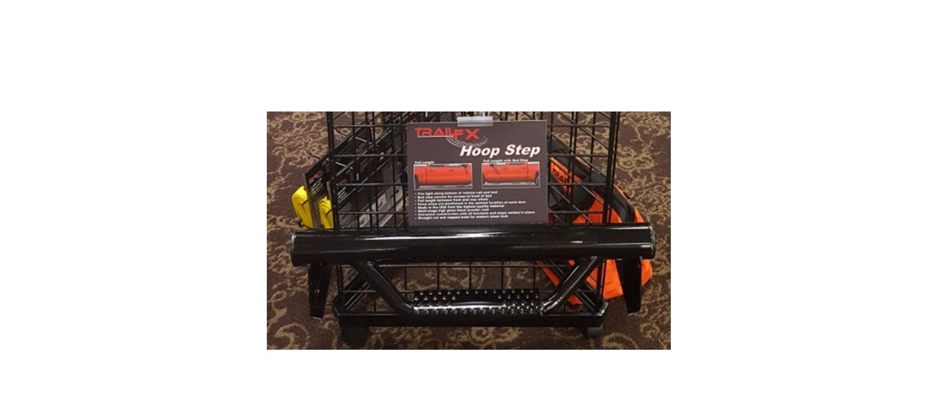 TrailFX TFXHOOPDS Display For TFX Hoop Steps - Truck Part Superstore