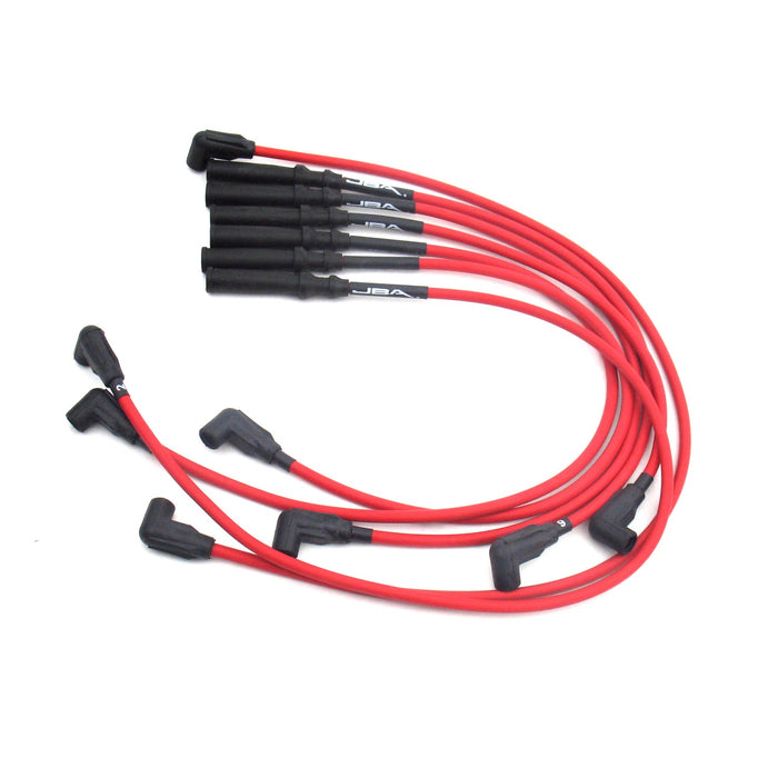 JBA Racing Headers W0939 JBA Performance Exhaust W0945 Ignition Wires 92-03 Dodge Truck 5.2/5.9L Red. - Truck Part Superstore