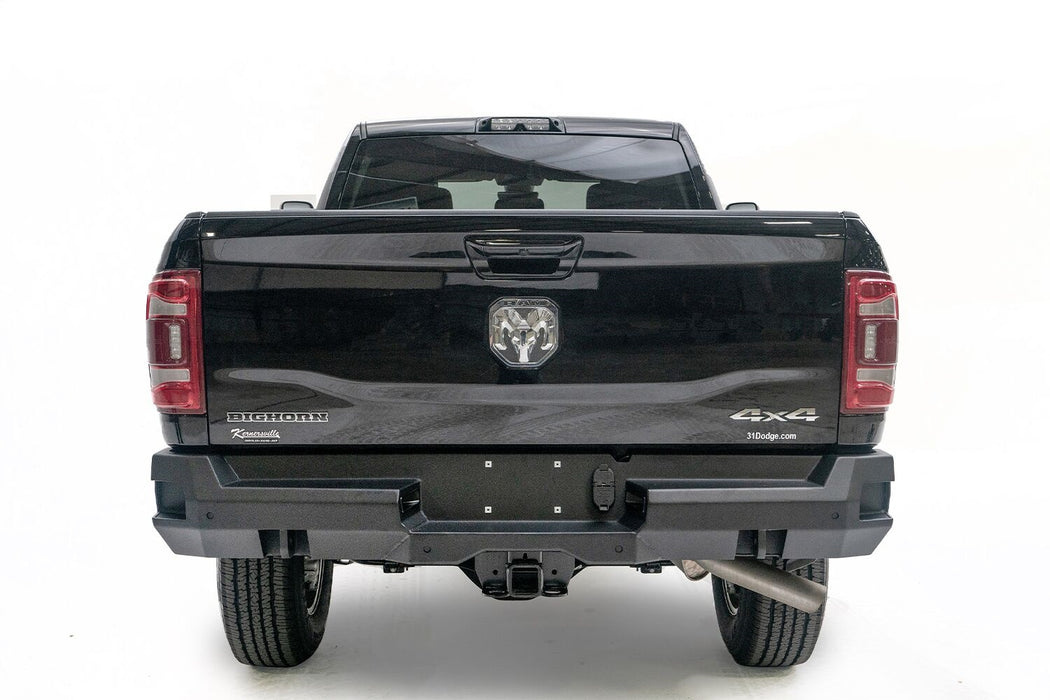 Fab Fours DR19-W4451-B Premium Rear Sensor Bumper; Bare; Plate Steel; - Truck Part Superstore