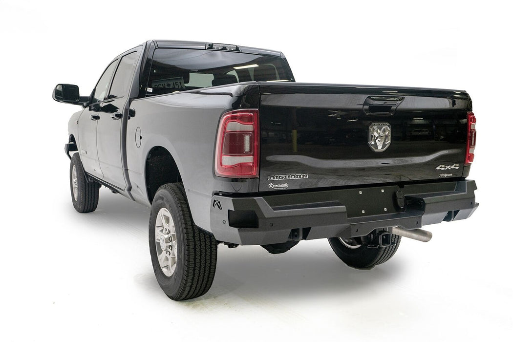 Fab Fours DR19-W4451-1 Premium Rear Sensor Bumper; Plate Steel; - Truck Part Superstore