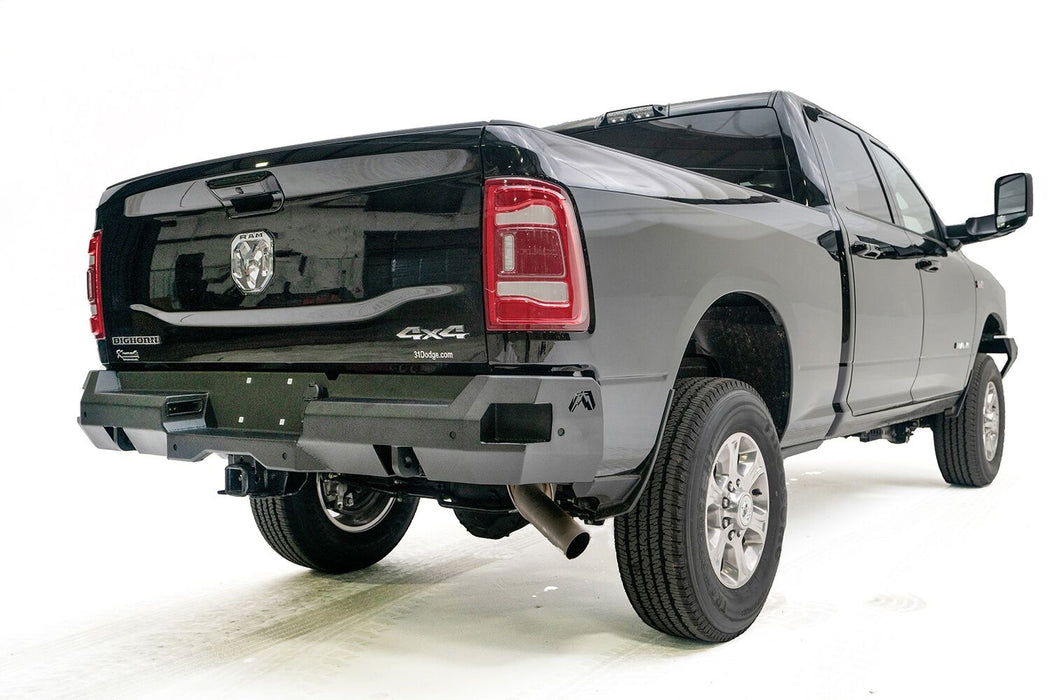 Fab Fours DR19-W4451-1 Premium Rear Sensor Bumper; Plate Steel; - Truck Part Superstore