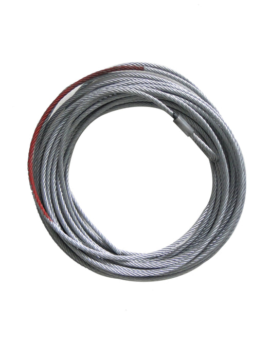 TrailFX WA005 8000 Pound Capacity 8.1 Millimeter Diameter X 94 Foot Length Wire Rope - Truck Part Superstore