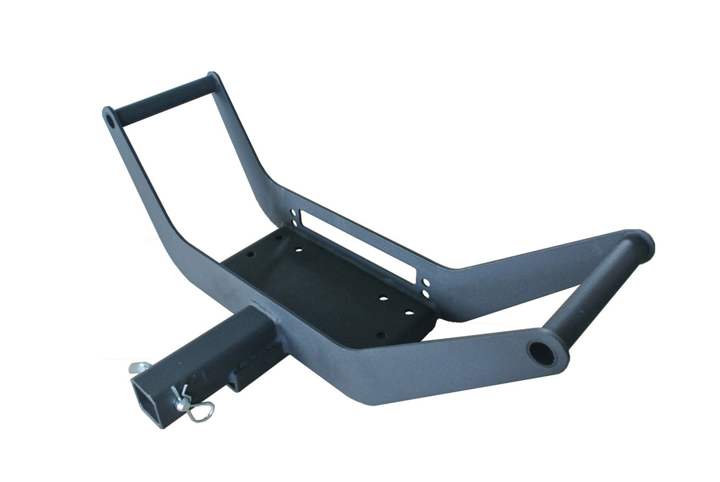TrailFX WA018 Winches updated To 12K Lbs 2 In Receiver Mount Text Pwdr Ctd W/Hitch Pin & Clip - Truck Part Superstore