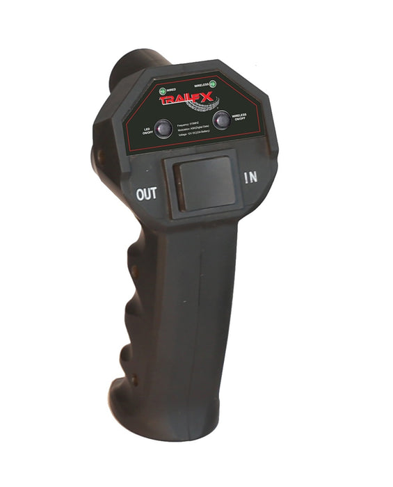 TrailFX WA018 Winches updated To 12K Lbs 2 In Receiver Mount Text Pwdr Ctd W/Hitch Pin & Clip - Truck Part Superstore