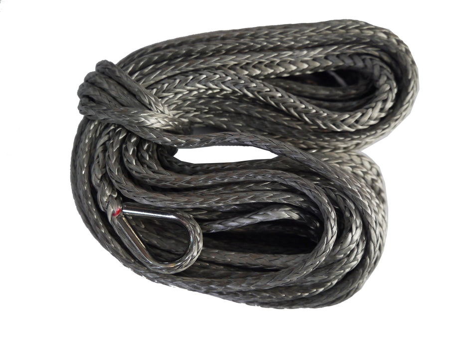 TrailFX WA028 3500 Pound Capacity 3/16 Inch Diameter X 50 Foot Length Synthetic Rope - Truck Part Superstore