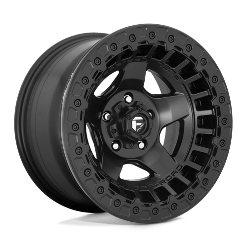 Fuel 1PC D11817908445 D118 17X9 6X5.5 MT-BLK -15MM - Truck Part Superstore