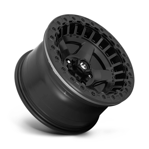 Fuel 1PC D11817908445 D118 17X9 6X5.5 MT-BLK -15MM - Truck Part Superstore