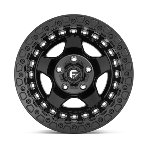 Fuel 1PC D11817908445 D118 17X9 6X5.5 MT-BLK -15MM - Truck Part Superstore
