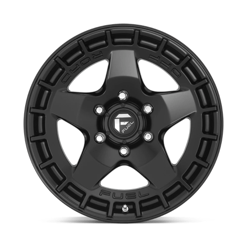 Fuel 1PC D73317907550 D733 17X9 5X5.0 S-BLK 01MM - Truck Part Superstore
