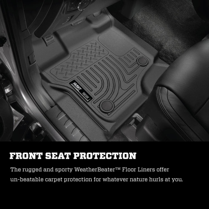 Husky Liners 98383 Front/2nd Seat Floor Liners (Footwell Coverage) - Truck Part Superstore