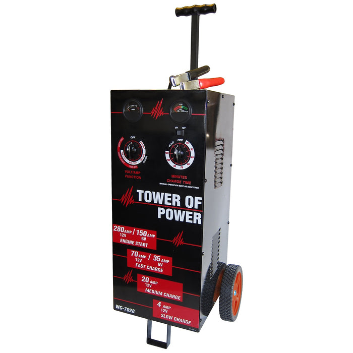 AutoMeter WC-7028 WHEEL CHARGER; TOWER OF POWER; MAN; 70;30;4; 280 - Truck Part Superstore
