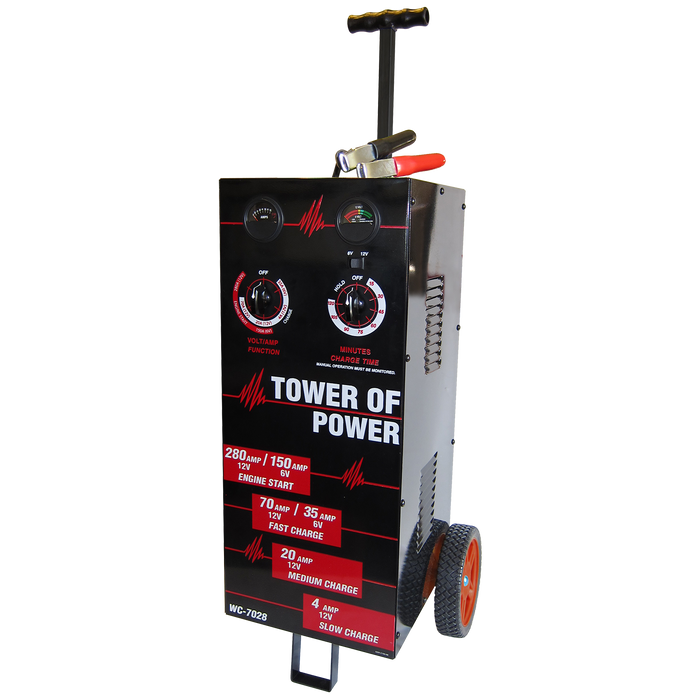 AutoMeter WC-7028 WHEEL CHARGER; TOWER OF POWER; MAN; 70;30;4; 280 - Truck Part Superstore