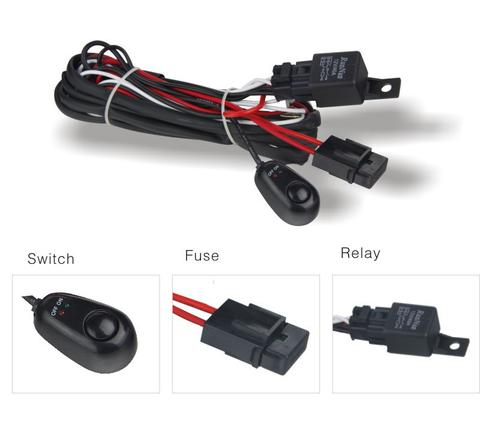 DV8 Offroad WIRE HARNESS Wiring Harness W/Relay And Switch DV8 Offroad - Truck Part Superstore