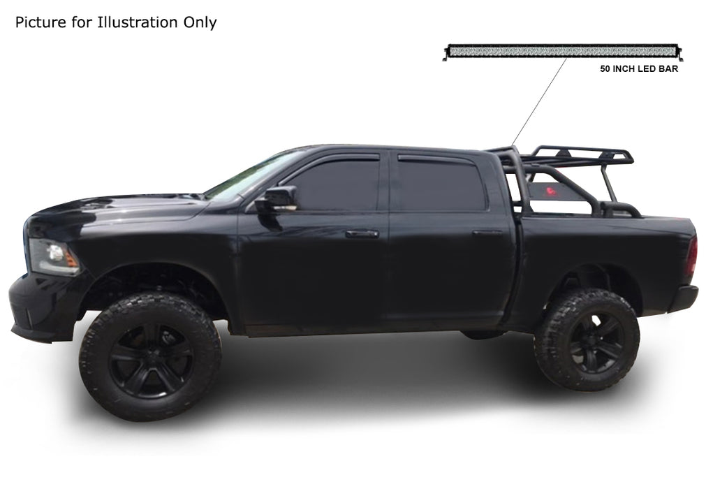 Black Horse Off Road WRB-001BK-KIT Warrior Roll Bar Kit - Truck Part Superstore
