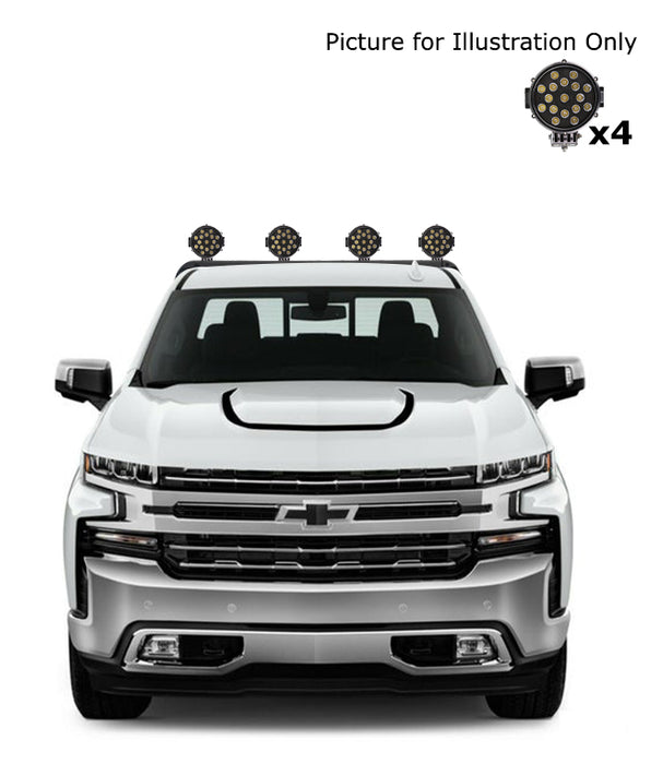 Black Horse Off Road WRB-001BK-PLB Warrior Roll Bar Kit - Truck Part Superstore
