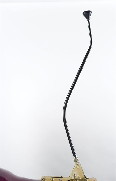 Lokar XRLK-68016 Lever Conversion Kit; 32 in. Double Bend Lever; Lower Threads; Black Finish; - Truck Part Superstore