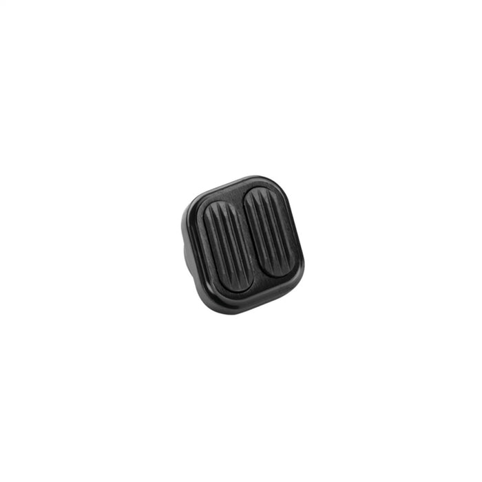 Lokar XBAG-6006 Dimmer Switch Cover; Midnight Series Black; w/Rubber Insert; Billet Aluminum; - Truck Part Superstore
