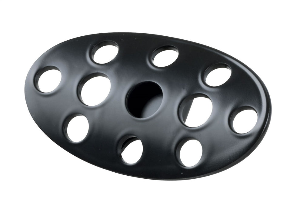 Lokar XBAG-6153 Brake Pedal Pad; Midnight Series Black Steel; Lakester; Curved; - Truck Part Superstore