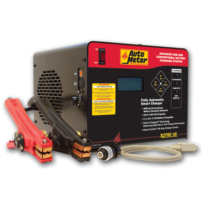 AutoMeter XCPRO-80 XCPRO-80; AGM Optimized Fast Charger - Truck Part Superstore