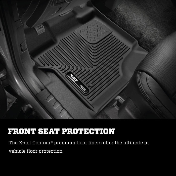 Husky Liners 55731 X-act Contour™ Floor Liner; Front; - Truck Part Superstore