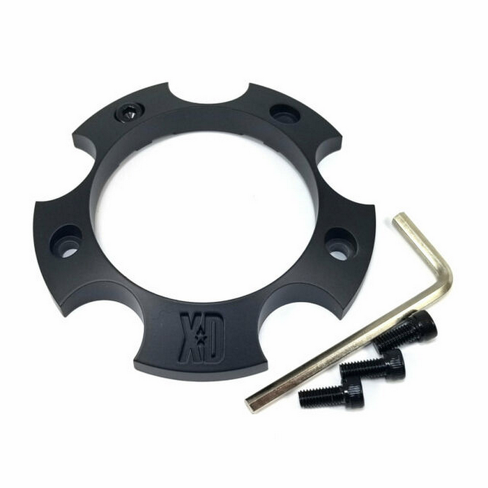 XD XD1205BASE-SB XDS SMALL 5 LUG ALUM BASE PIECE S-BLK - Truck Part Superstore