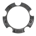 XD XD1205BASE2-POL XDS SMALL 5 LUG ALUM BASE PC POL LOGO 2 - Truck Part Superstore