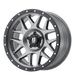 XD XD12721055424N XD127 20X10 5X5.5 M-GRY BLK-RING -24MM - Truck Part Superstore
