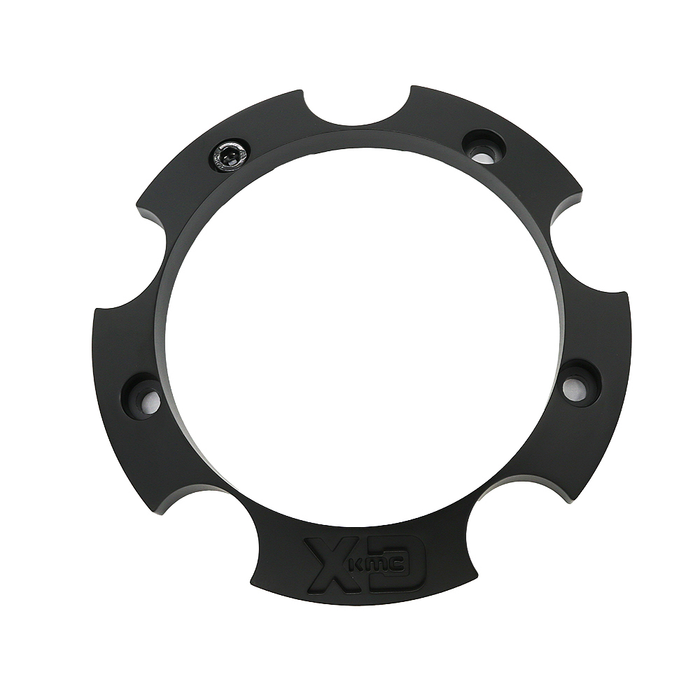 XD XD1455BASE2-SB XDS LARGE 5 LUG ALUM BASEPC S-BLK LOGO 2 - Truck Part Superstore