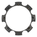 XD XD1708BASE2-POL XDS 8 LUG ALUM BASE PC POL LOGO 2 - Truck Part Superstore